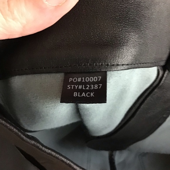 NEW NWT J Brand Leather Pants Vivia High Rise Flared - Picture 7 of 12